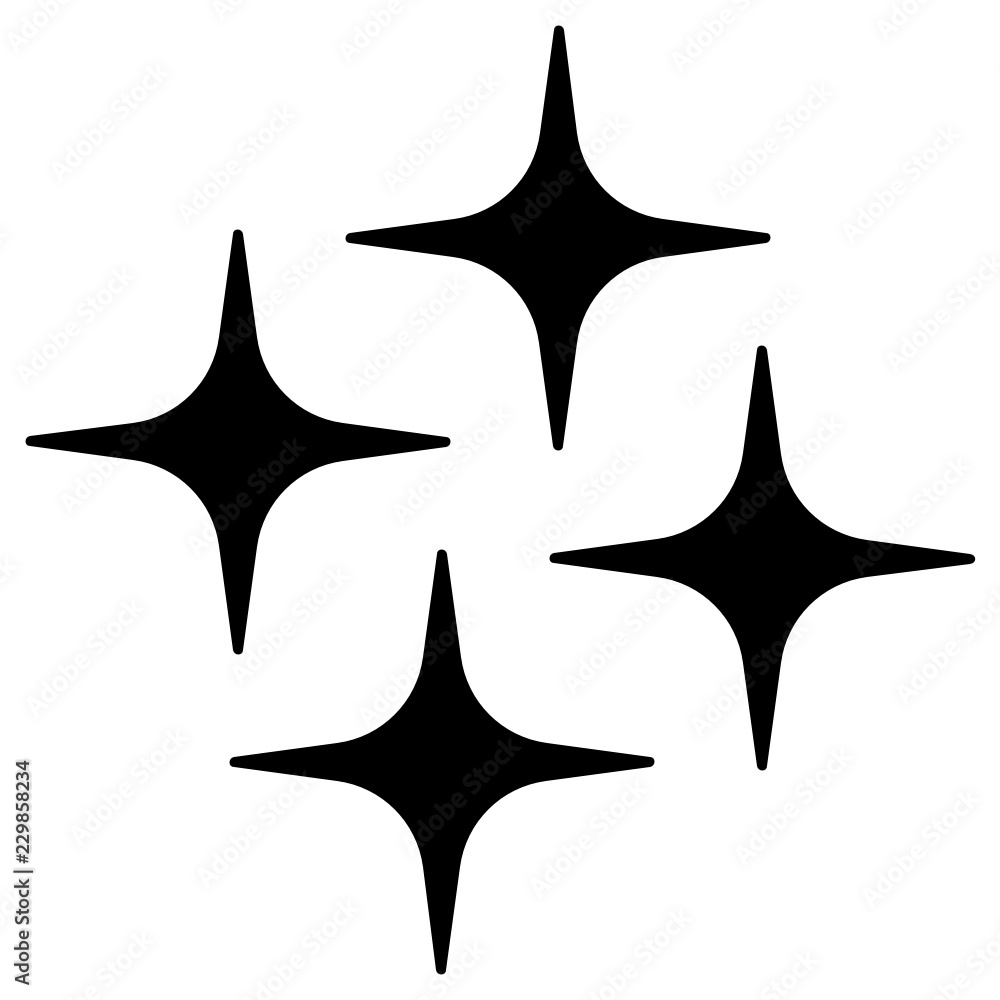 Sparkles Vector Icon Sparkles Vector Icon
