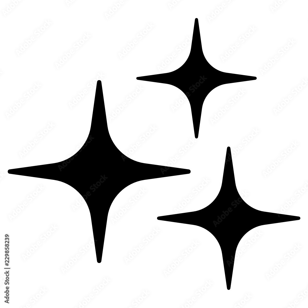 Sparkles Vector Icon Sparkles Vector Icon