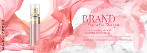 Skin care spray bottle ads