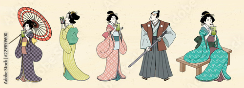 Japanese characters design