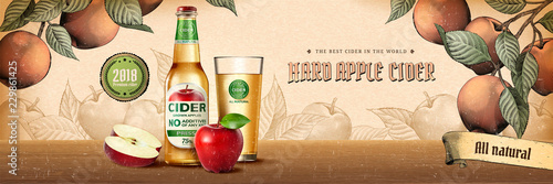 Hard apple cider ads