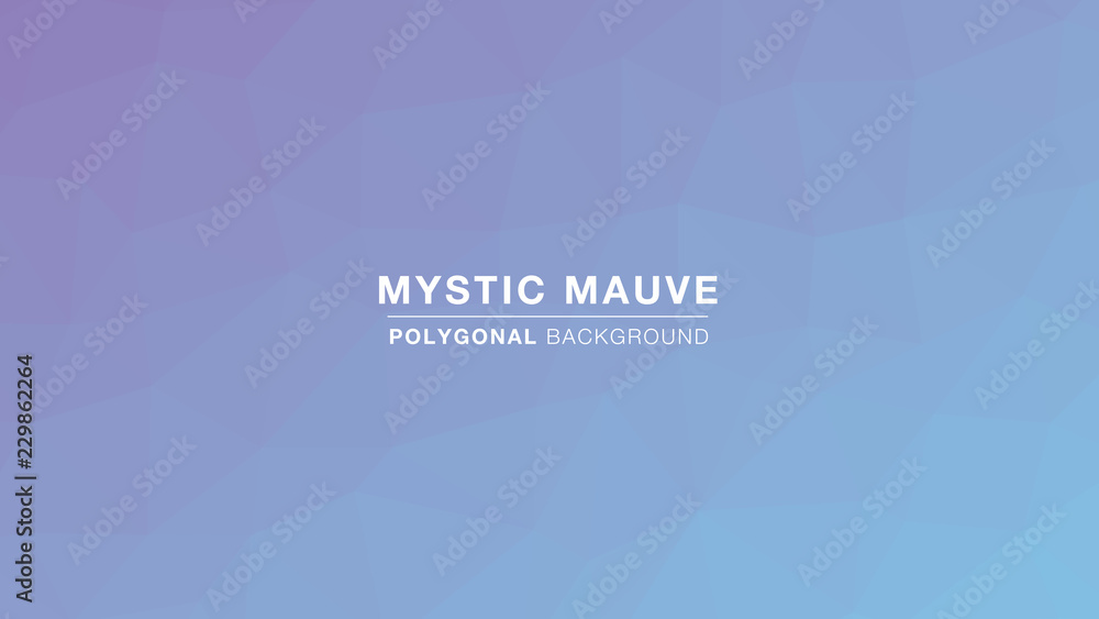 Fototapeta premium Mystic Mauve wielokątne