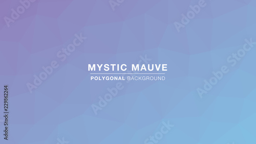 Mystic Mauve Polygonal