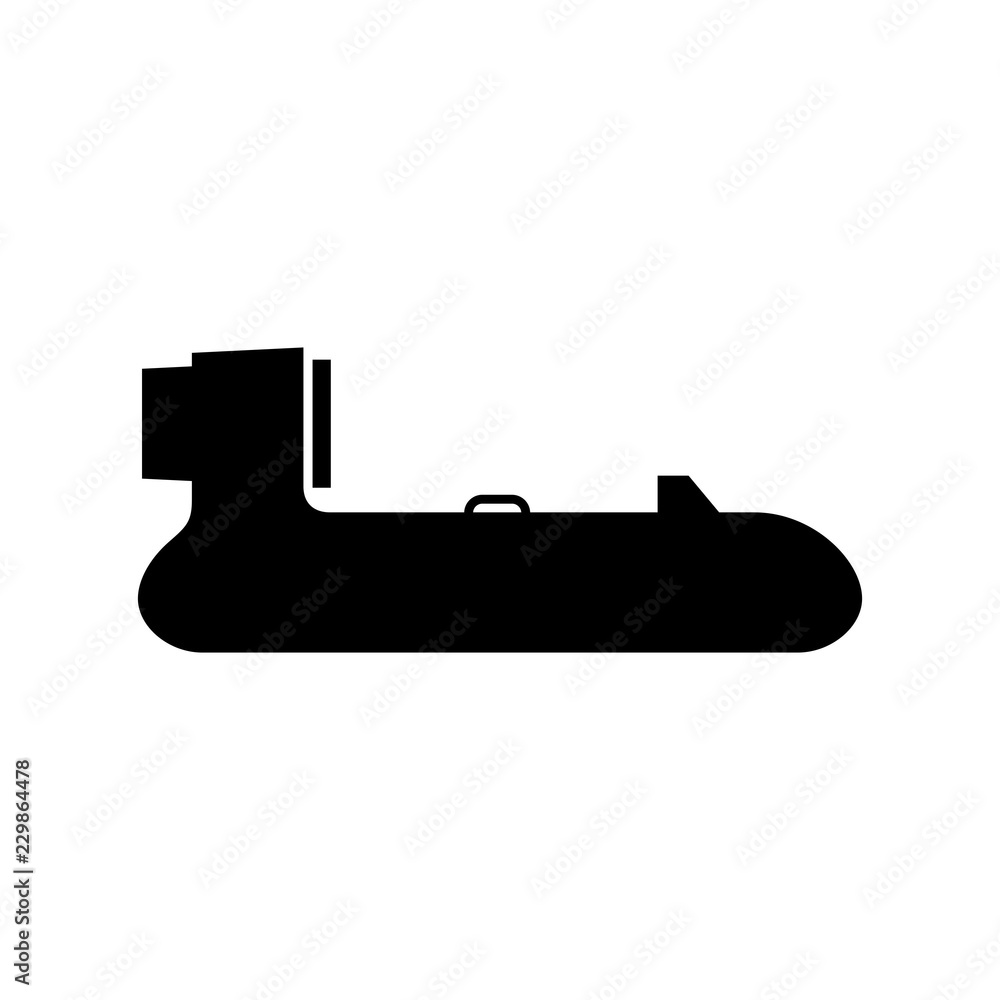 Hovercraft, an individual air cushioned small boat Hovercraft, an individual air cushioned small boat