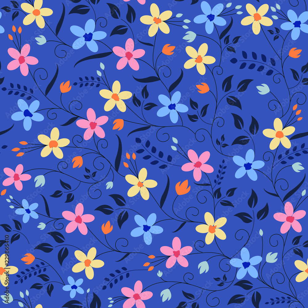 Seamless Vector Floral Pattern Seamless Vector Floral Pattern