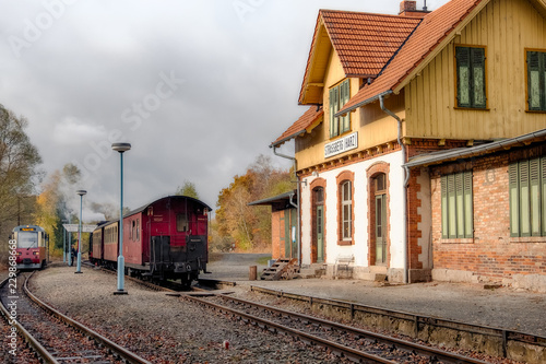 Eisenbahnromantik im Selketal Harz Selketalbahn