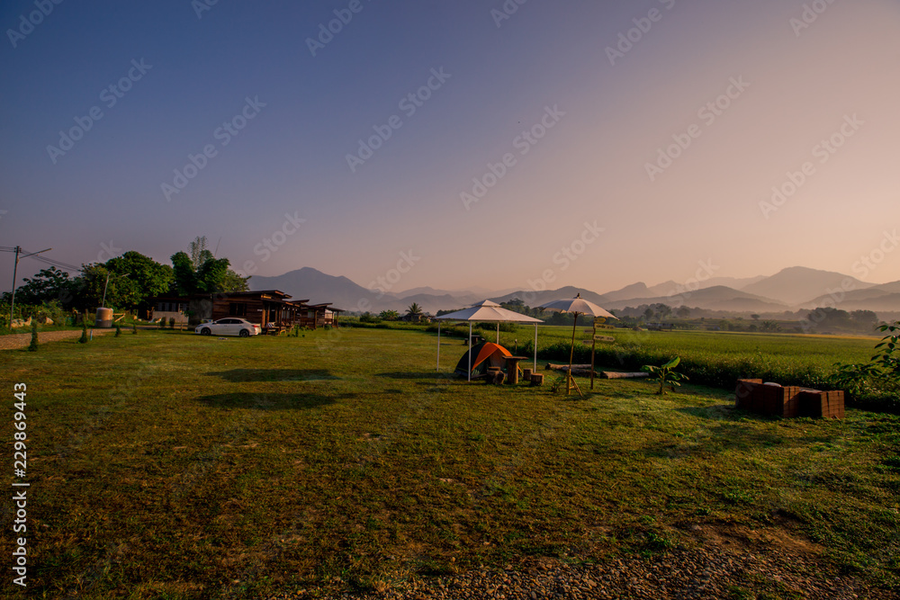 Natural background, near from visible shelter. (Fields, mountains) with colorful sunshine, beautiful natural, mostly seen in the countryside and tourist attractions. Natural background, near from visible shelter. (Fields, mountains) with colorful sunshine, beautiful natural, mostly seen in the countryside and tourist attractions.