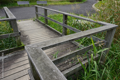 wood bridge