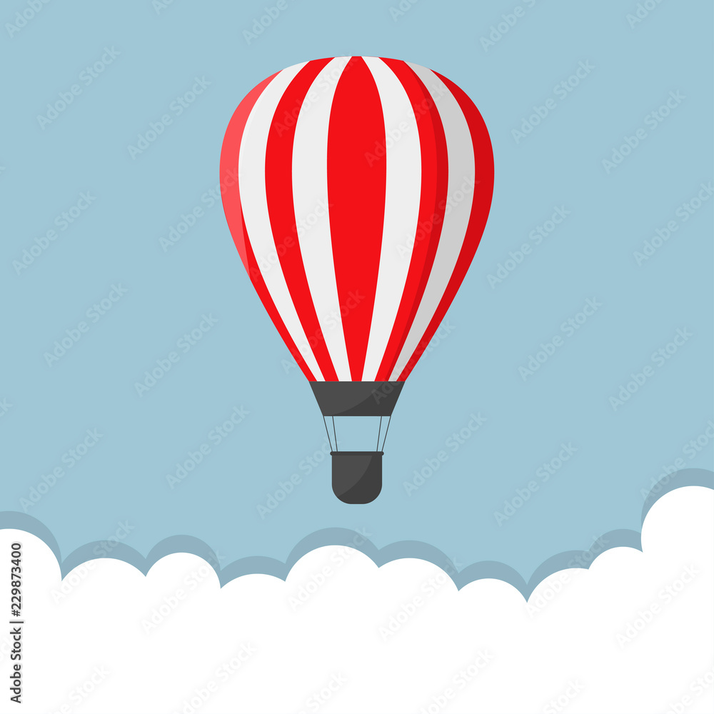 Obraz premium Air balloon illustration