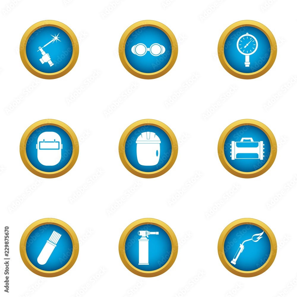 Incus icons set. Flat set of 9 incus vector icons for web isolated on white background Incus icons set. Flat set of 9 incus vector icons for web isolated on white background