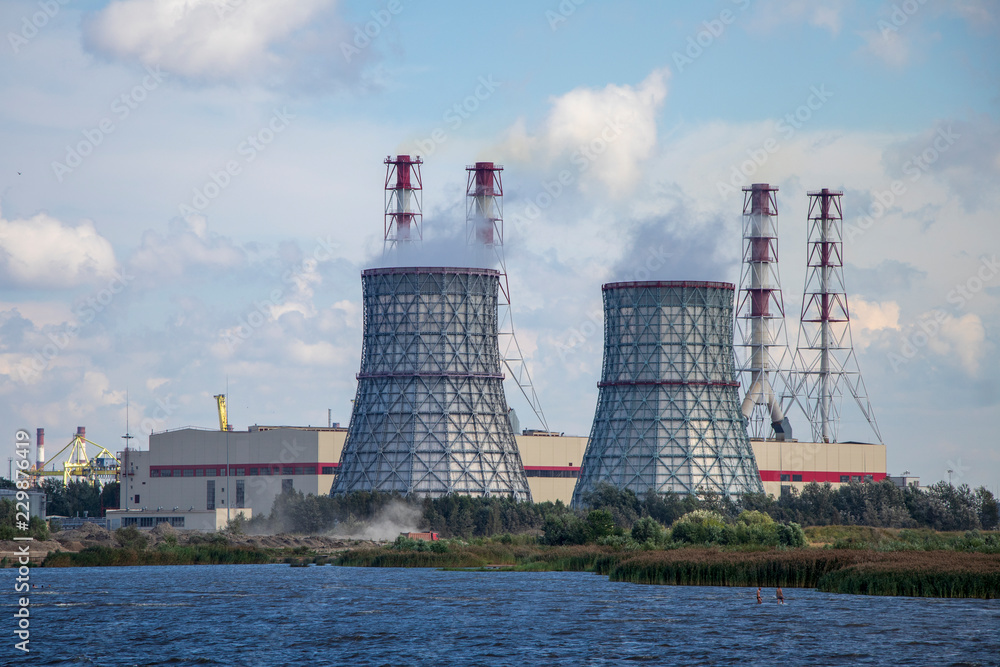 Fototapeta premium Power Plant