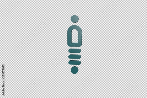 Illustration of Amortization on transparent background