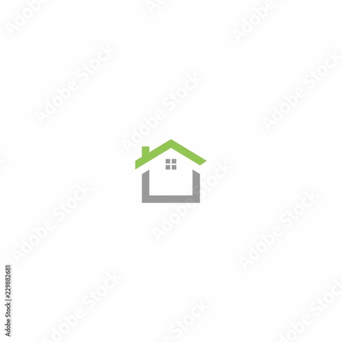 Simple home symbol design