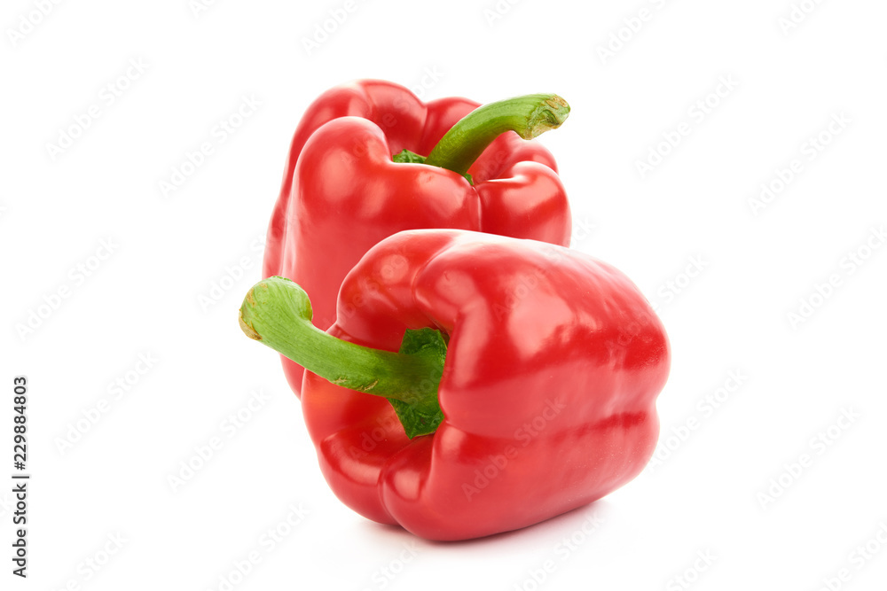 Papryka na białym tle Papryka na białym tle
