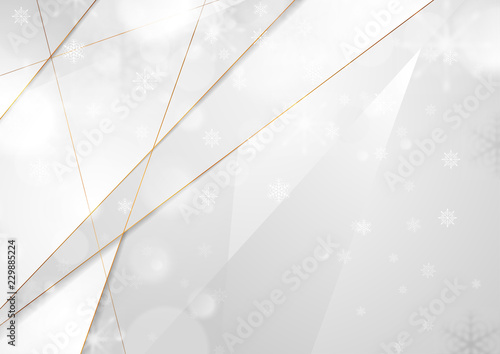 Abstract concept winter Christmas background