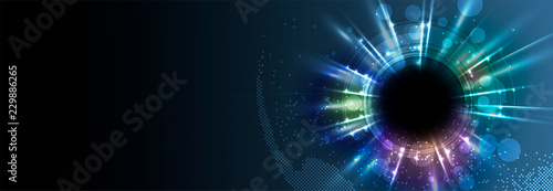 abstract futuristic fade computer technology business background