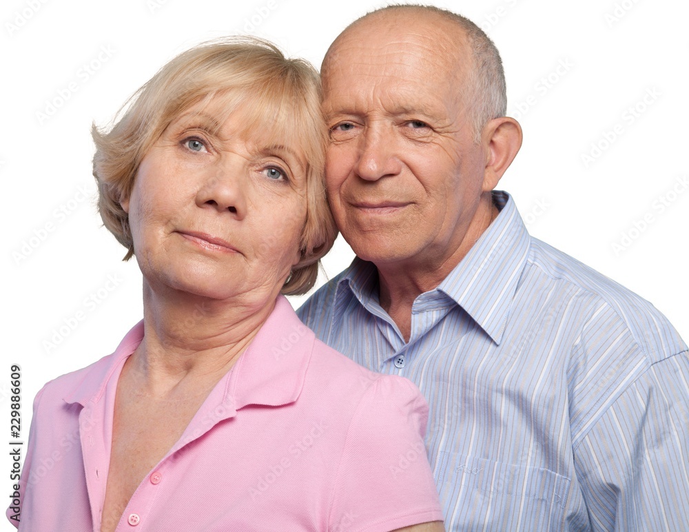 Elderly couple