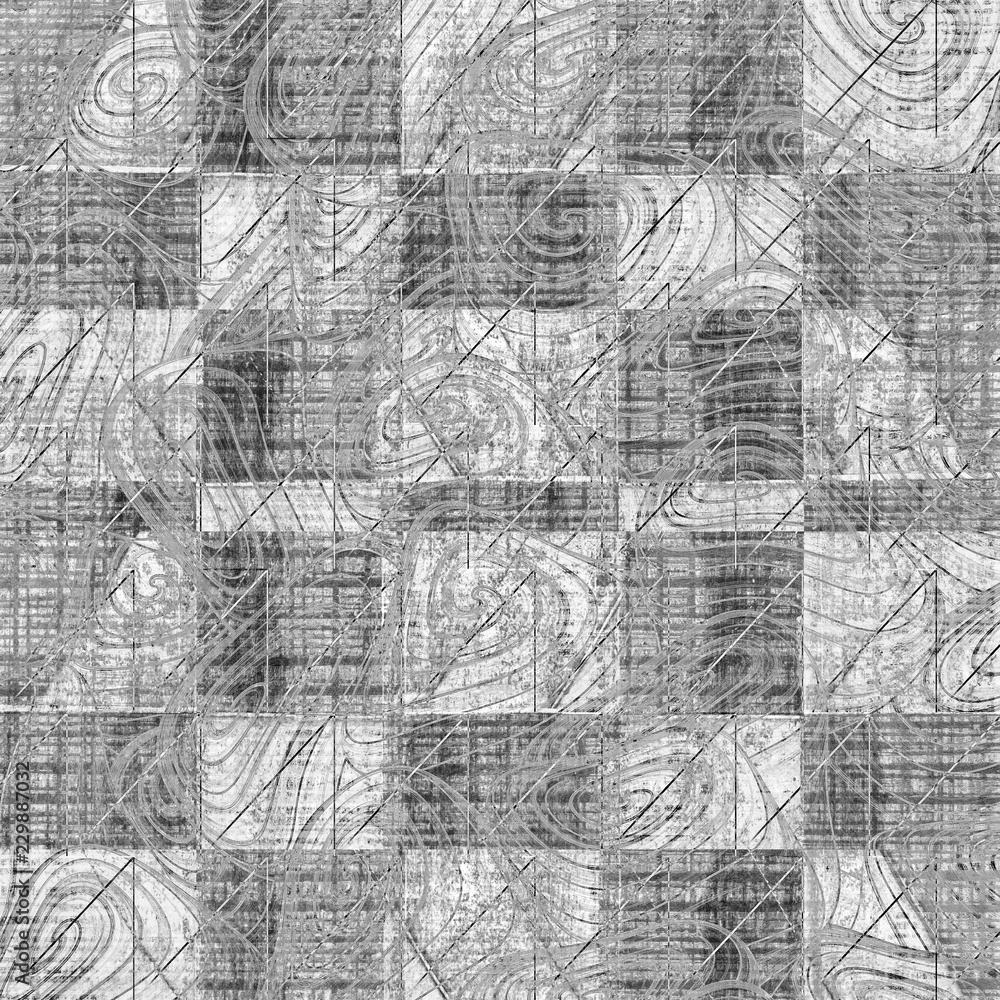 Fototapeta premium black and white grunge wallpaper texture background