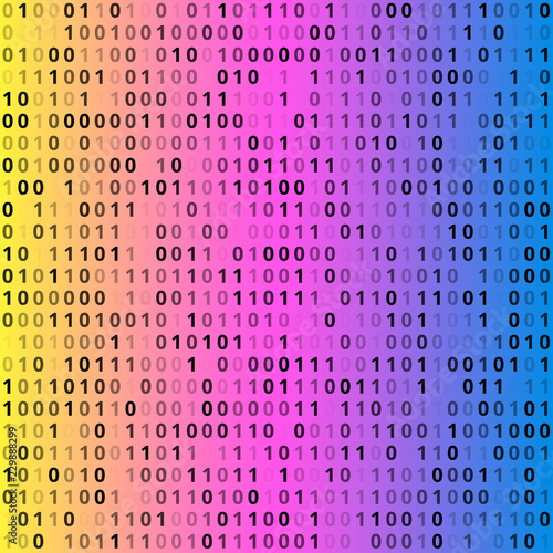 Binary code background