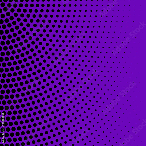 Halftone Background. Fade Dotted pattern. Digital Gradient. Pop-art style.