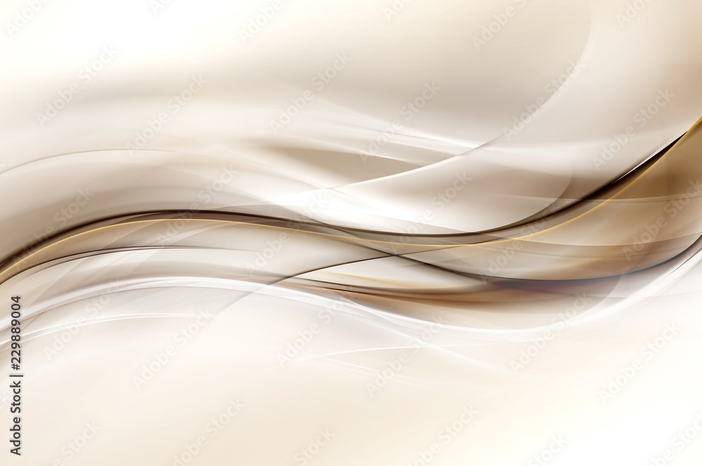 Abstract brown stylish stationery trendy background with blur gradients and vibrant colors.