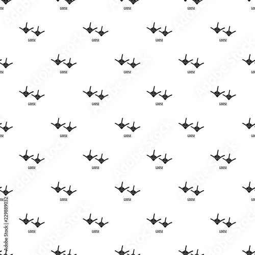 Goose step pattern seamless vector repeat geometric for any web design