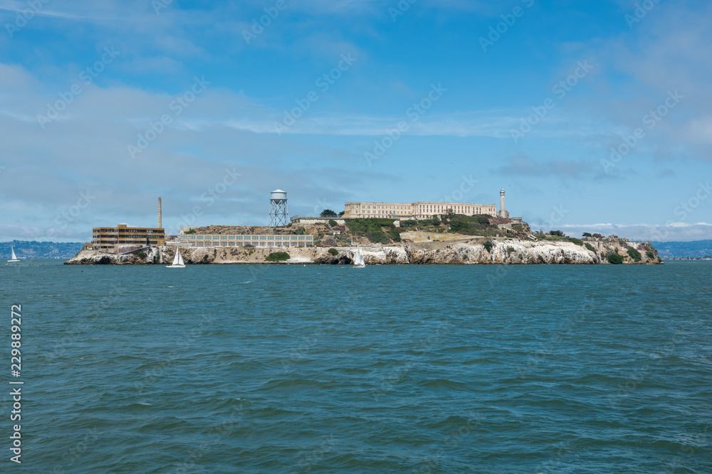 alcatraz view in san francisco