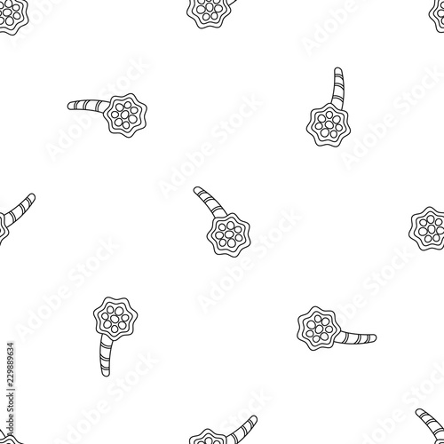 Pneumonia alveolus pattern seamless vector repeat geometric for any web design