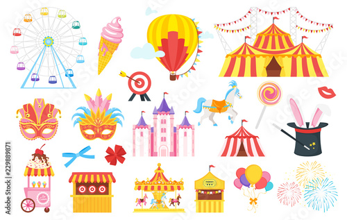 amusement park carnival for kids