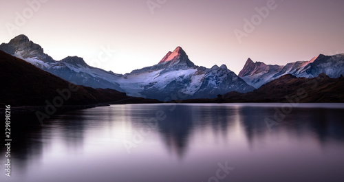  schreckhorn sunrise