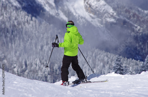 ski de piste - alpes françaises