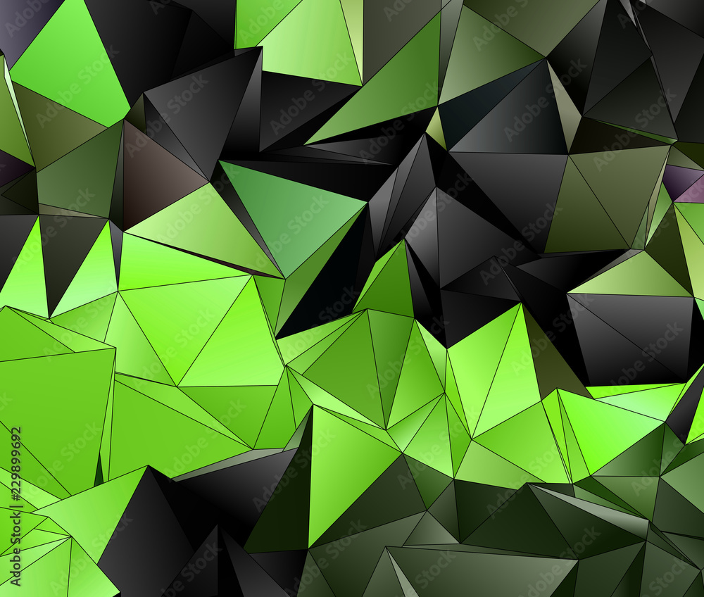 Abstract Low-Poly triangular modern background Abstract Low-Poly triangular modern background