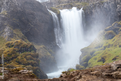 Dynjandi waterfall Iceland