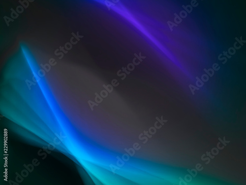 glowing lines, neon lights, abstract background