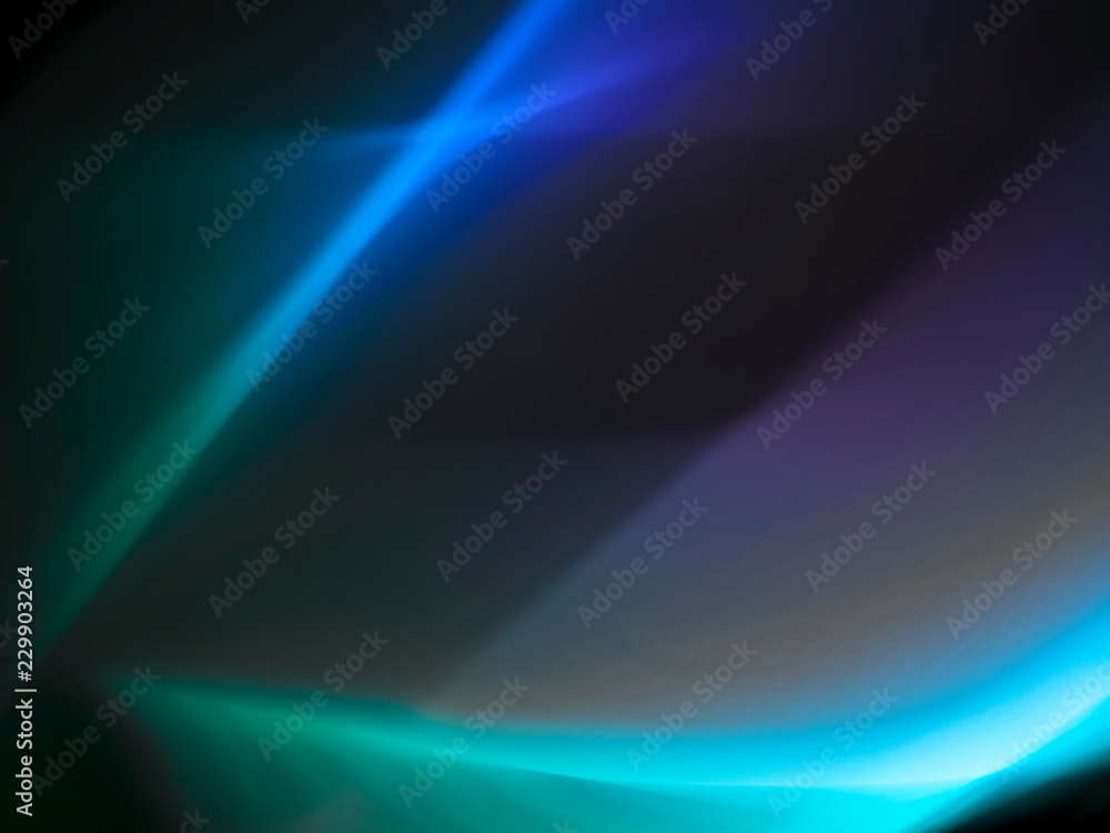 glowing lines, neon lights, abstract background