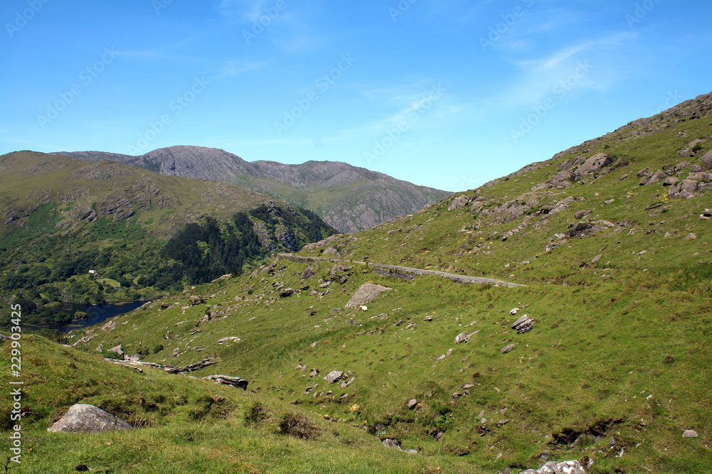 The green Hills of County Kerry Ireland The green Hills of County Kerry Ireland