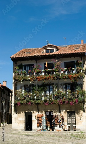 Casas deSantaillana del Mar en Cantabria