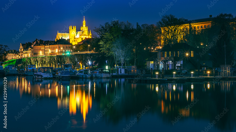 Fototapeta premium Metz Grand Est Guig's Timelapse