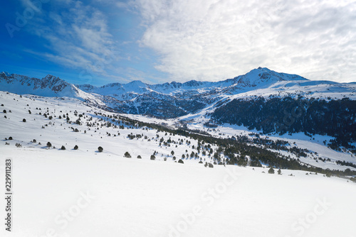 Andorra Grandvalira near Pas de la Casa