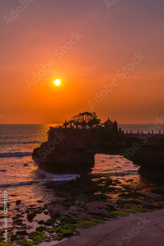 Tanah Lot Temple in Bali Indonesia 