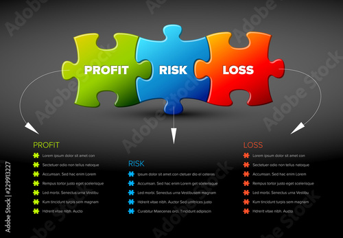 Vector business model illustration