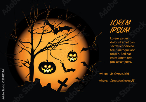 Helloween card template