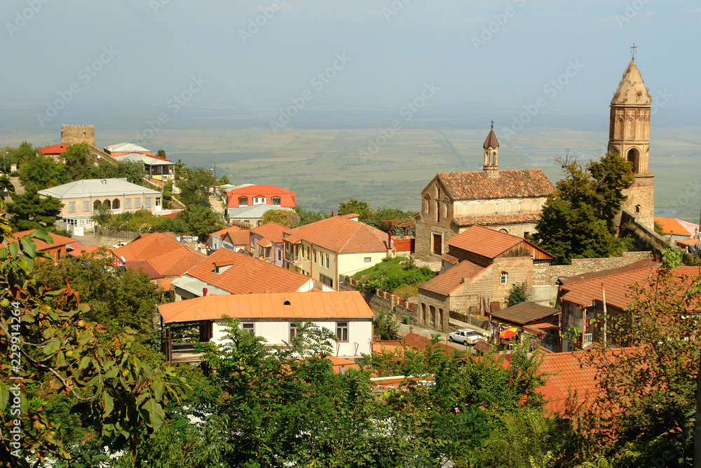 Signagi or Sighnaghi  -  town in Georgia's easternmost region of Kakheti and the administrative center of the Signagi Municipality.
