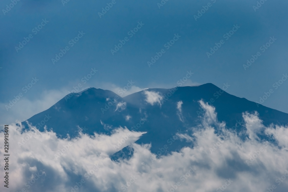 Mount Etna volcano. Sicily, Italy.