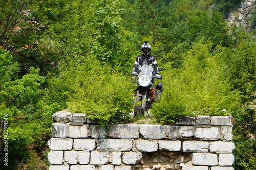 Adventure motorcycle