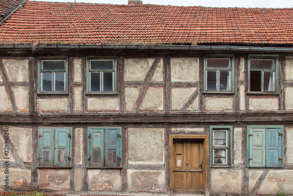 Naklejka premium Fassade Fachwerk