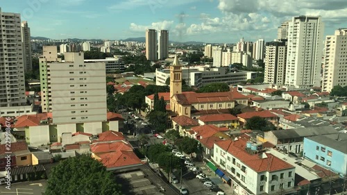 drone video da igreja catolica