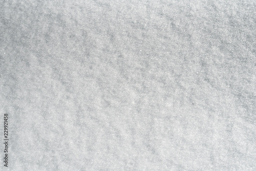 Abstract background of fresh white snow, clean fresh snow