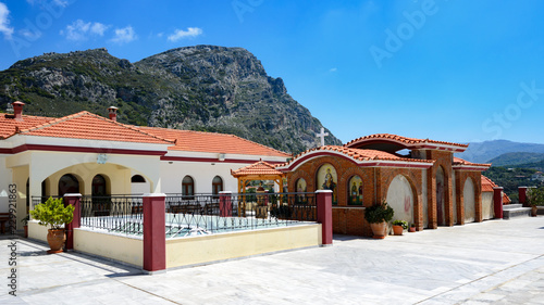Saint Raphael monastery at Spili, Crete