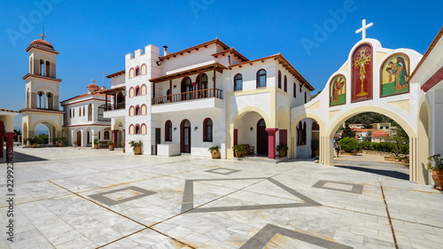 Saint Raphael monastery at Spili, Crete